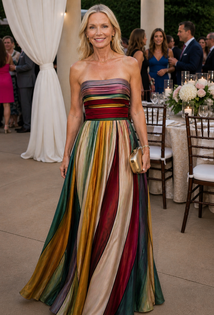 Tracey | Effortless Strapless A-Line Dress