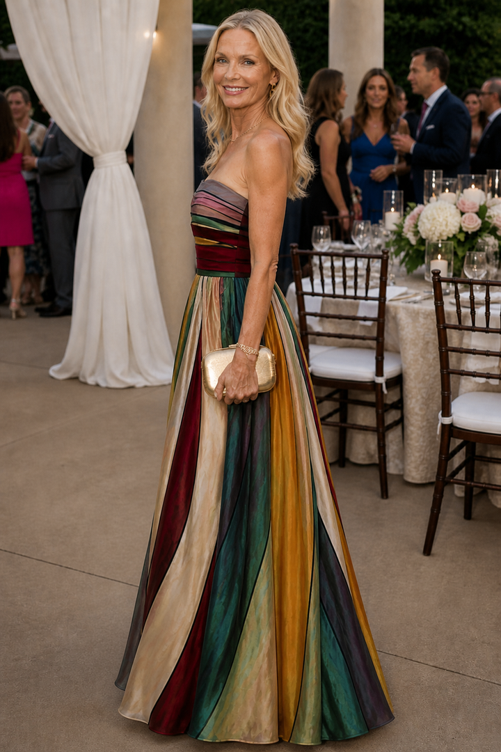 Tracey | Effortless Strapless A-Line Dress