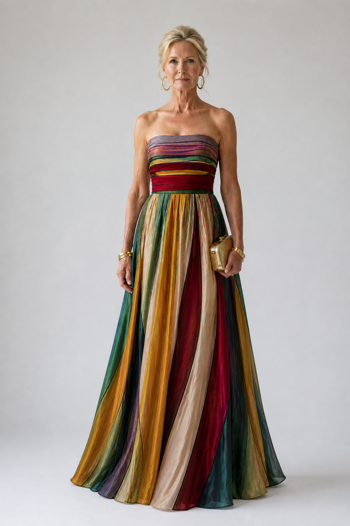 Tracey | Effortless Strapless A-Line Dress